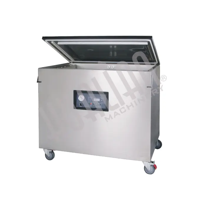 Напольный вакуумный упаковщик DZ-900/2L (нерж.) Hualian - Купить с доставкой по всей России