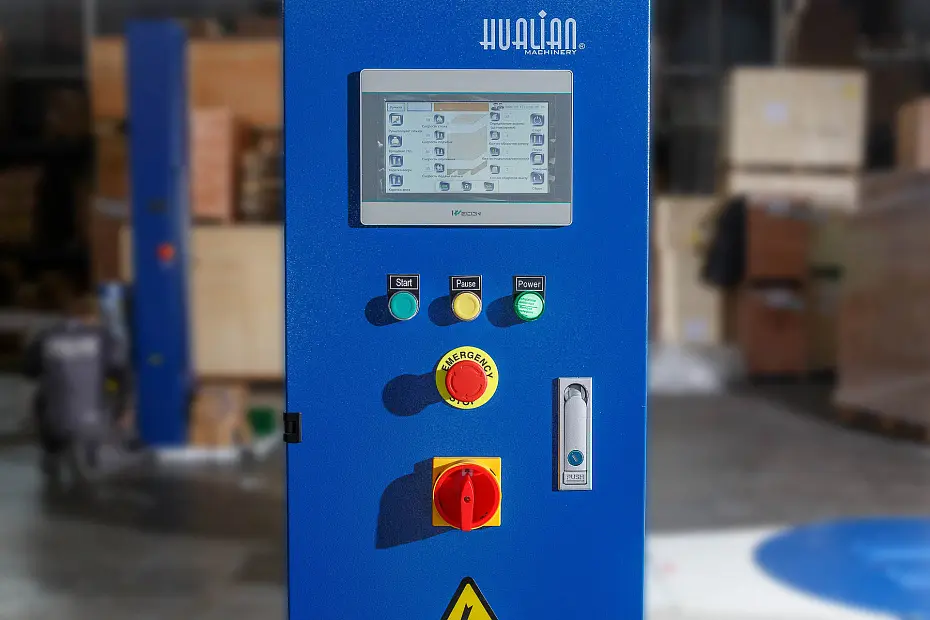 Паллетоупаковщик HL-1650Е Pro с механическим натяжением Hualian - Купить с доставкой по всей России - 9