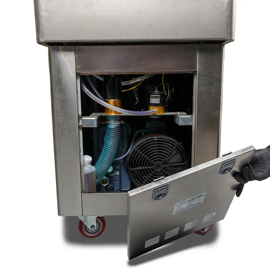 Напольная двухкамерная вакуум-упаковочная машина DZQ-700/2SB (нерж., газ) Hualian - Купить с доставкой по всей России - 19