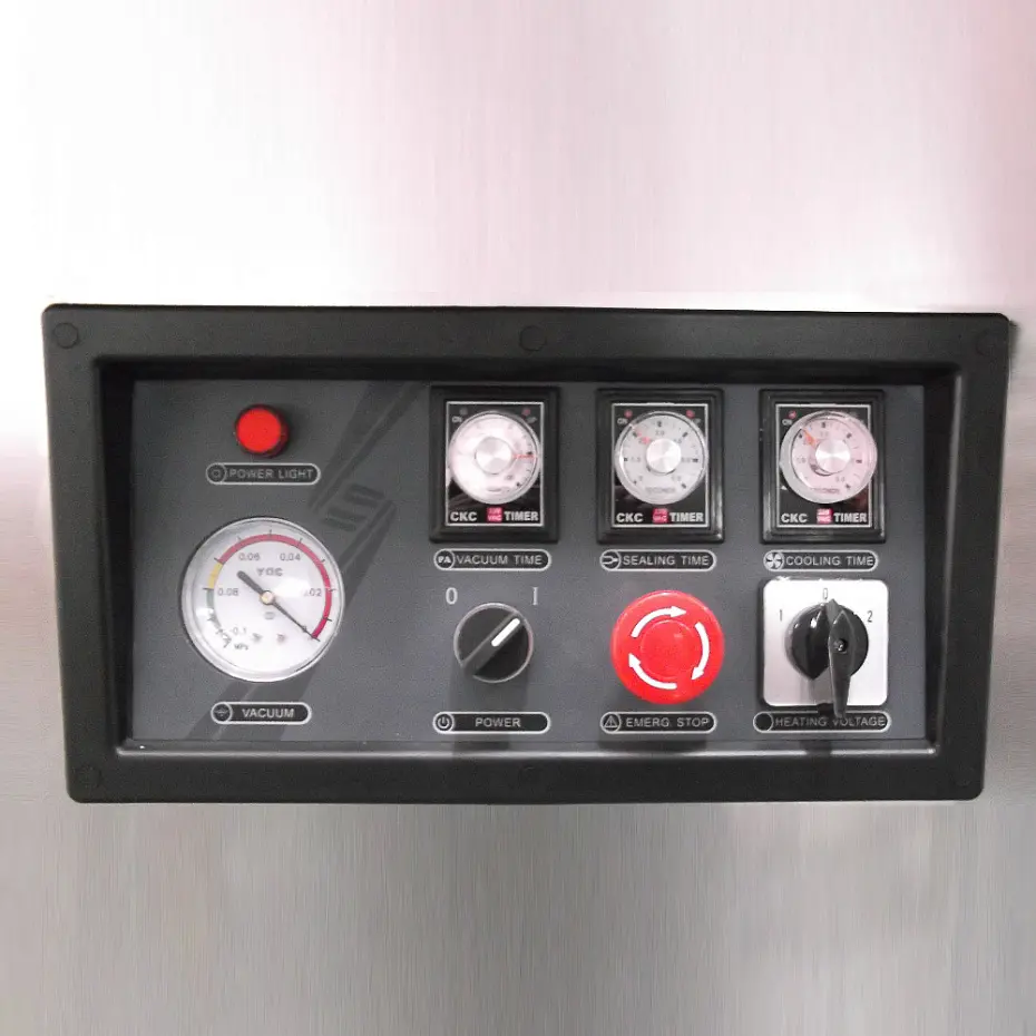 Вакуумный упаковщик HVC-510S/2A (DZ-510/2SA) (нерж.) Hualian - Купить с доставкой по всей России - 2