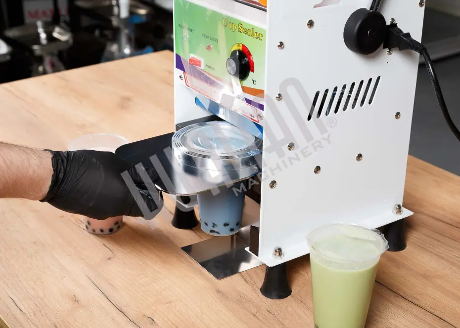 Ручной запайщик стаканов HL-D1 (Bubble tea) Hualian - Купить с доставкой по всей России - 7