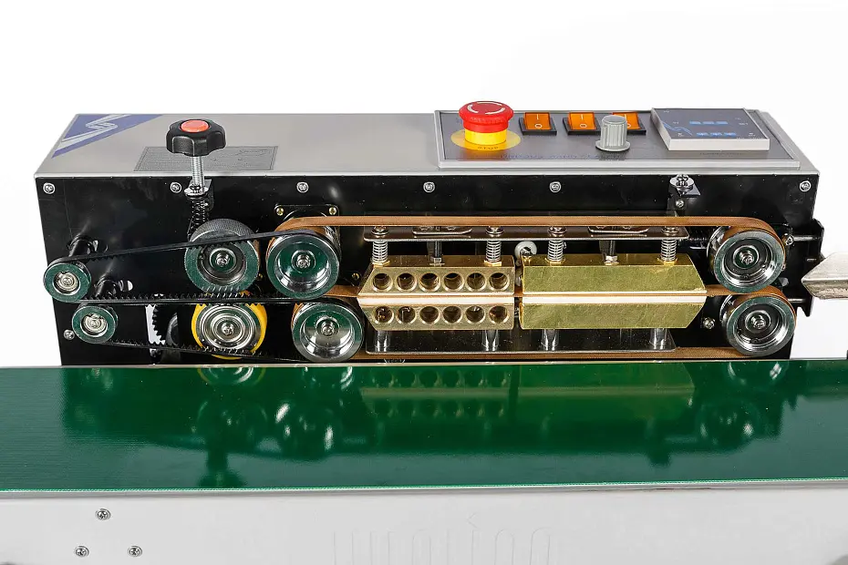 Роликовый конвейерный запайщик DBF-900W Hualian - Купить с доставкой по всей России - 7