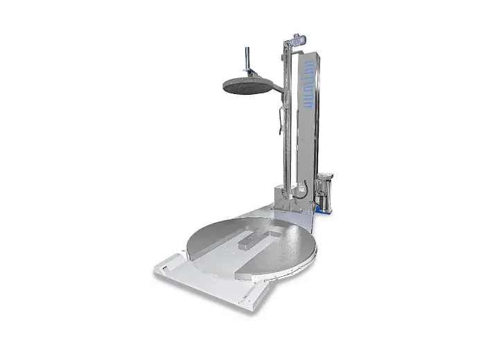 Паллетоупаковщик HL-1650FP Economical с E-платформой с моторизированной кареткой, с прижимом Hualian - Купить с доставкой по всей России