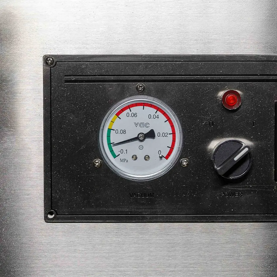Напольный вакуумный упаковщик HVC-820S/2B-G (нерж., газ) Hualian - Купить с доставкой по всей России - 8
