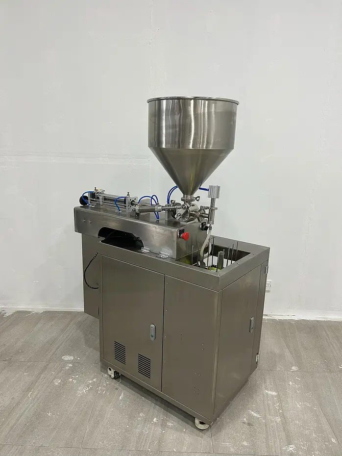 Упаковочная машина HLDX-9018G с поршневым дозатором Hualian - Купить с доставкой по всей России - 2