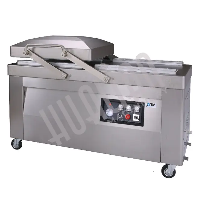 Напольный вакуумный упаковщик HVC-510S/2B-G (DZQ-510/2SB) (нерж., газ) Hualian - Купить с доставкой по всей России