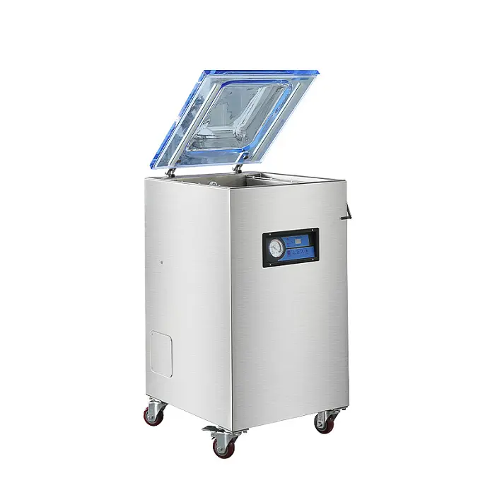Напольный вакуумный упаковщик HVC-510F/2A (нерж.) Hualian - Купить с доставкой по всей России