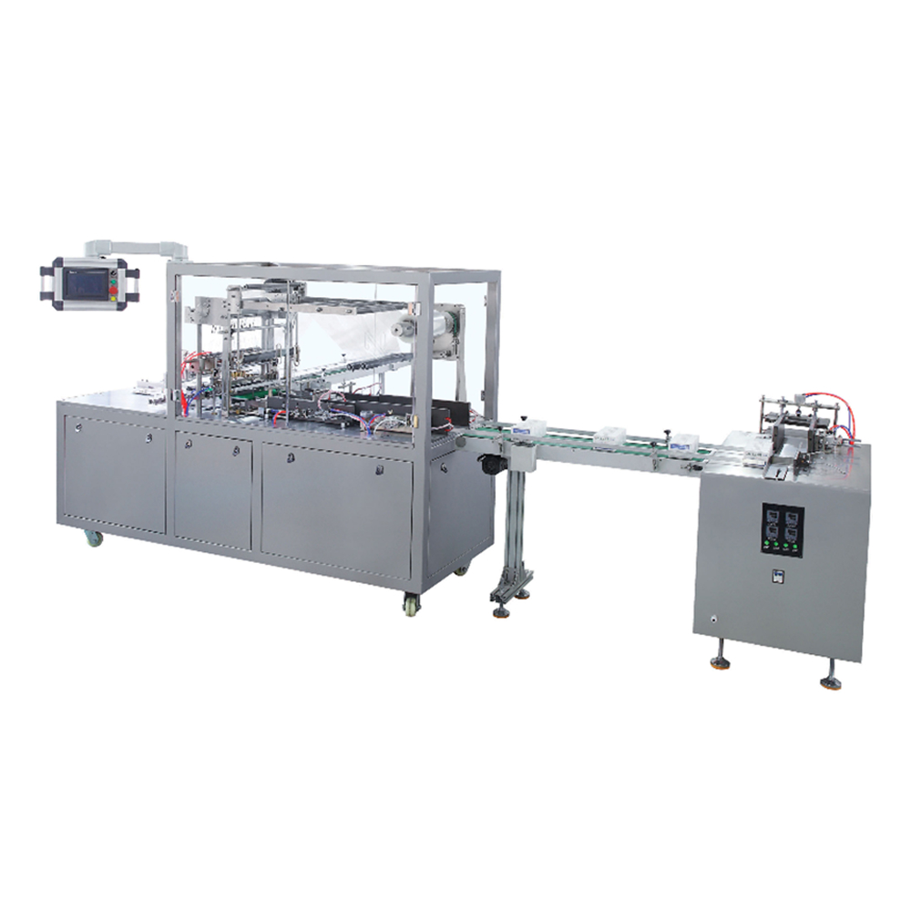 Автоматический целлофанатор HLBT-400 (сенс.панель)