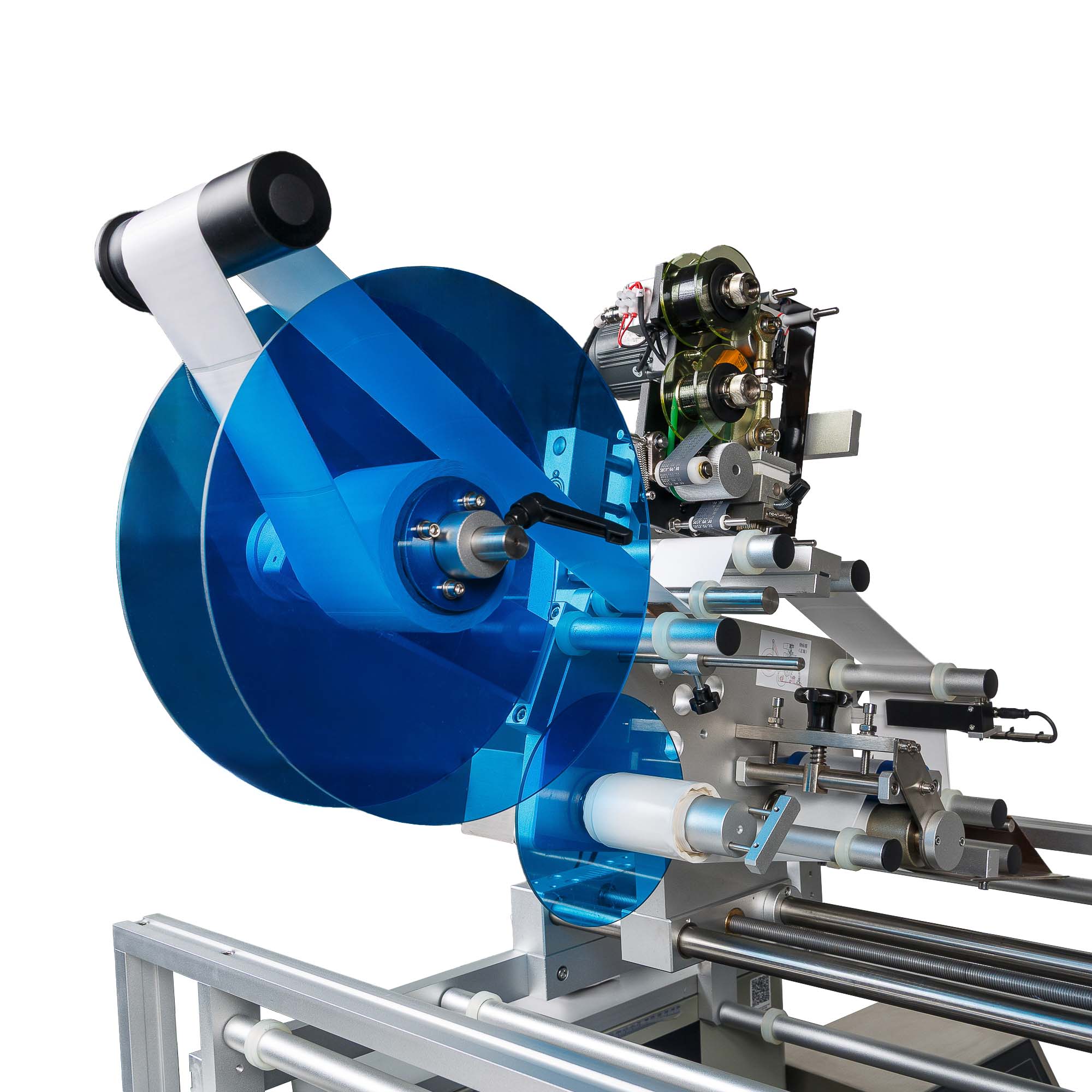 Этикетировщик плоской тары c датером (4 строки по 10 символов, датчик прозрачной этикетки) HL-816