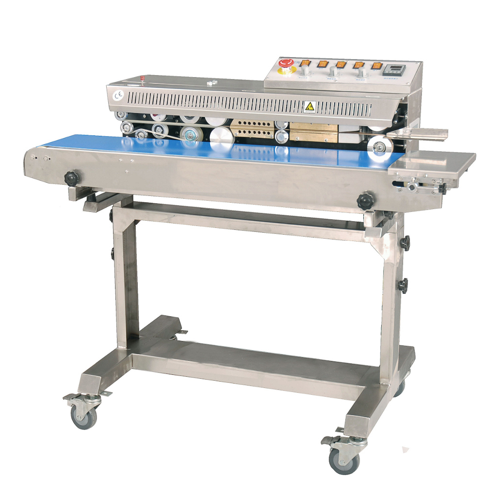 Роликовый конвейерный запайщик FRM-1010III SS (нерж.)