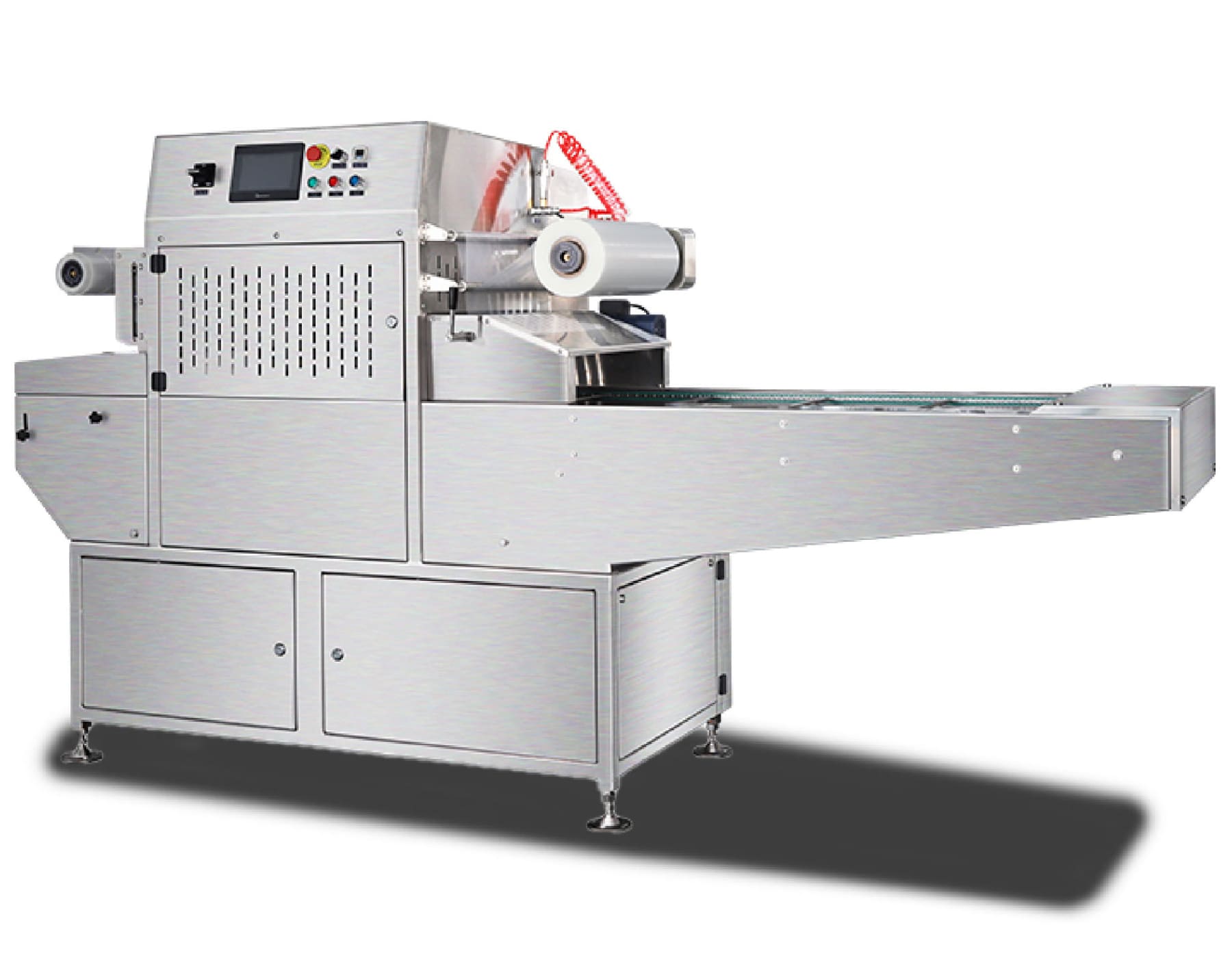 Автоматический запайщик лотков HVT-550A/6 V2 (матрица 187х137, 6 лотков за цикл, газонаполнение, вакуумный насос 100 м3/ч)