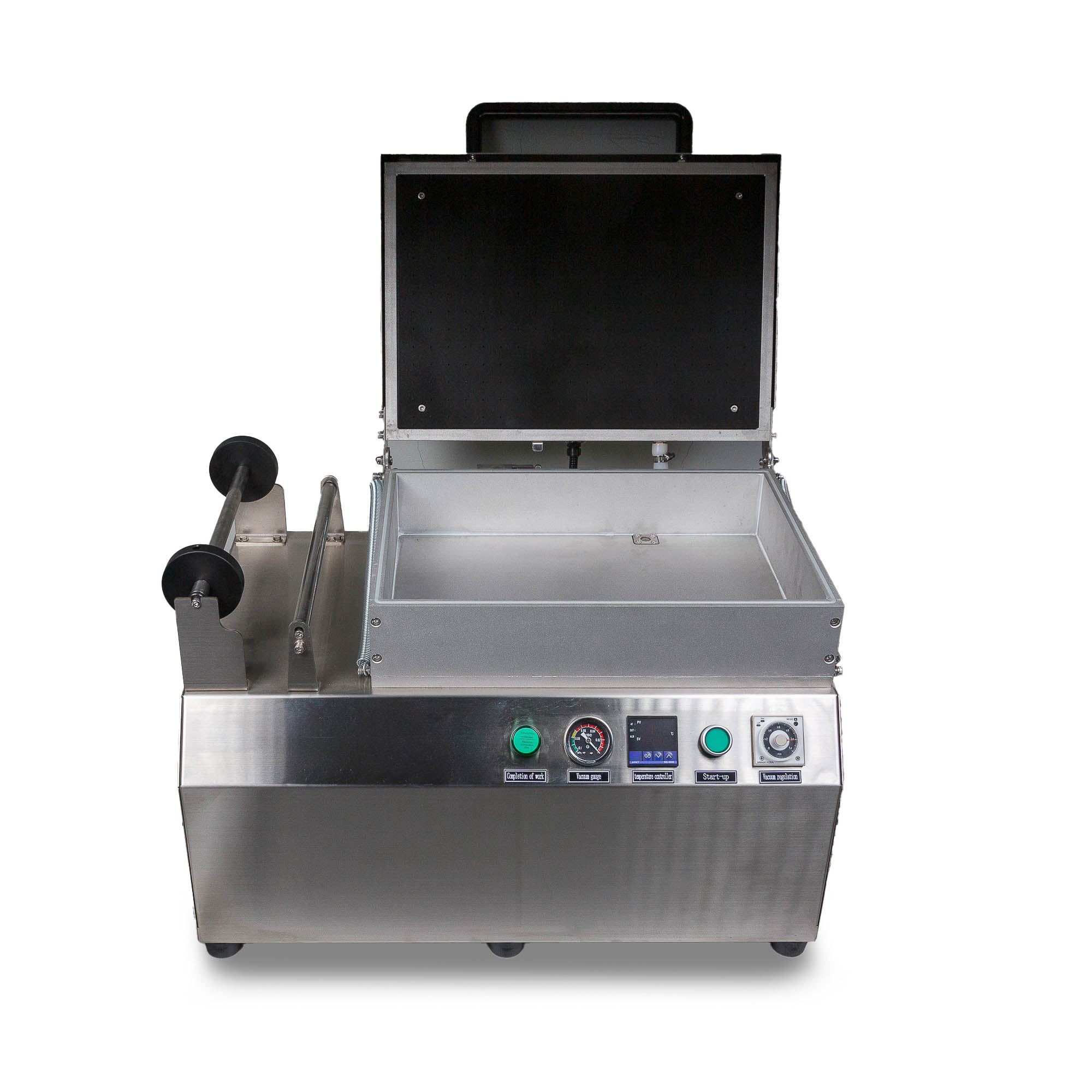 Ручной вакуумный пищевой скин-упаковщик HLV-300VST (глубина лотка 55 мм,2 лотка) PREMIUM