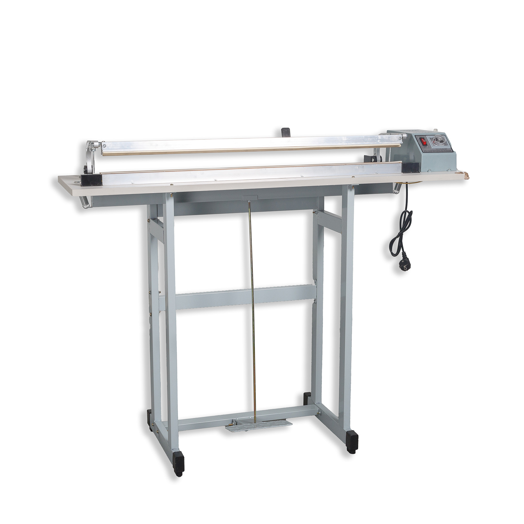 Ножной импульсный запайщик с обрезкой SFTD-800 (Выставочный образец)