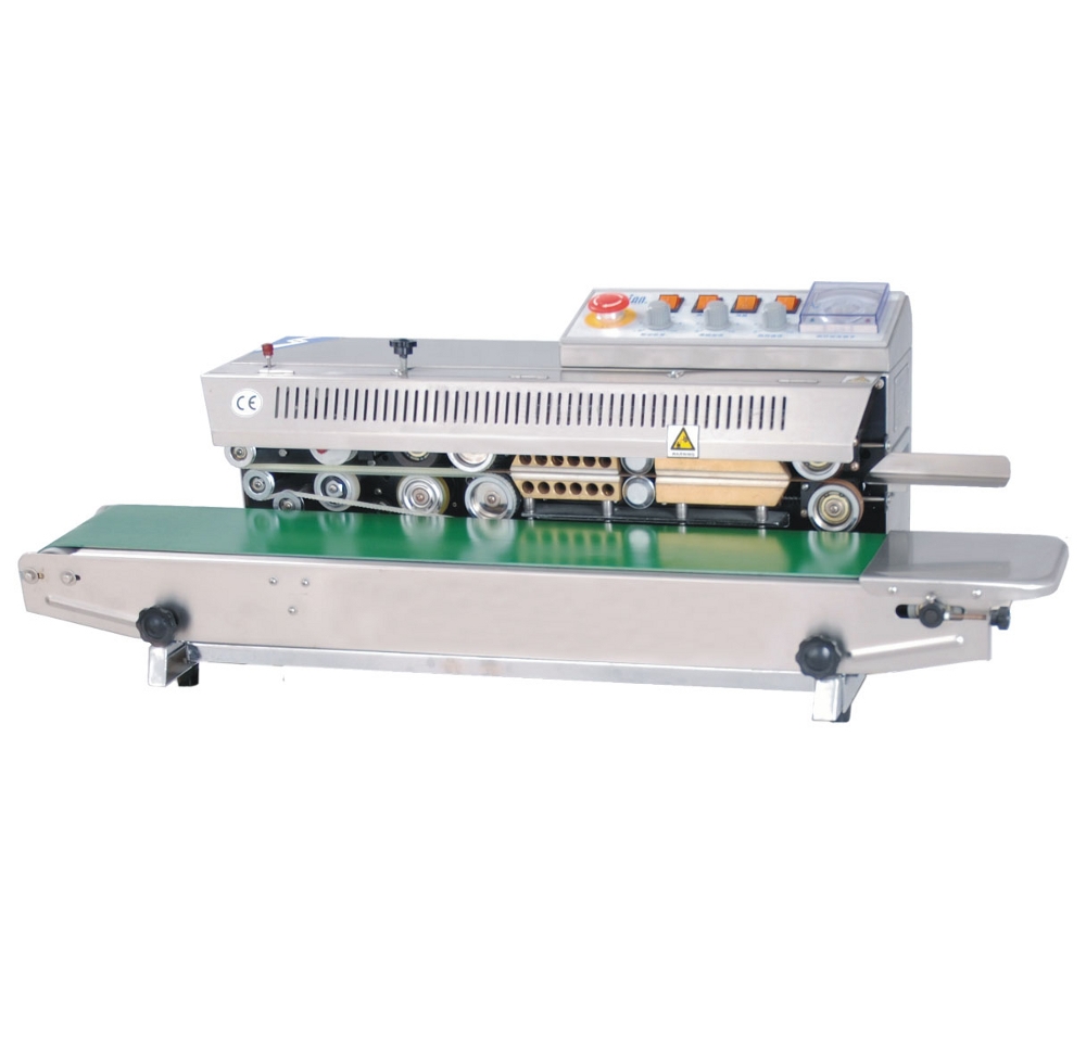 Роликовый (конвейерный) запайщик с правой подачей FRBM-810I (горизонт., счетчик пакетов)