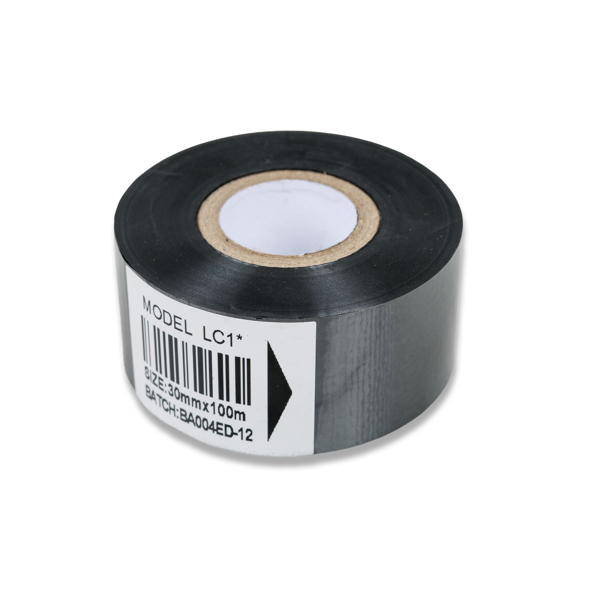 Термолента 30мм*122м (черная, Chineese type) LC1