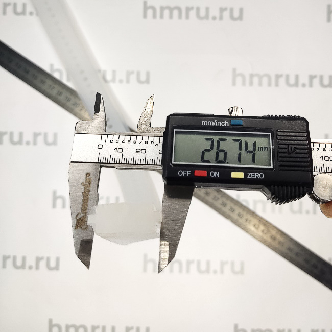 Резина силиконовая под запаечную планку (размер 510×21.5×11 мм)