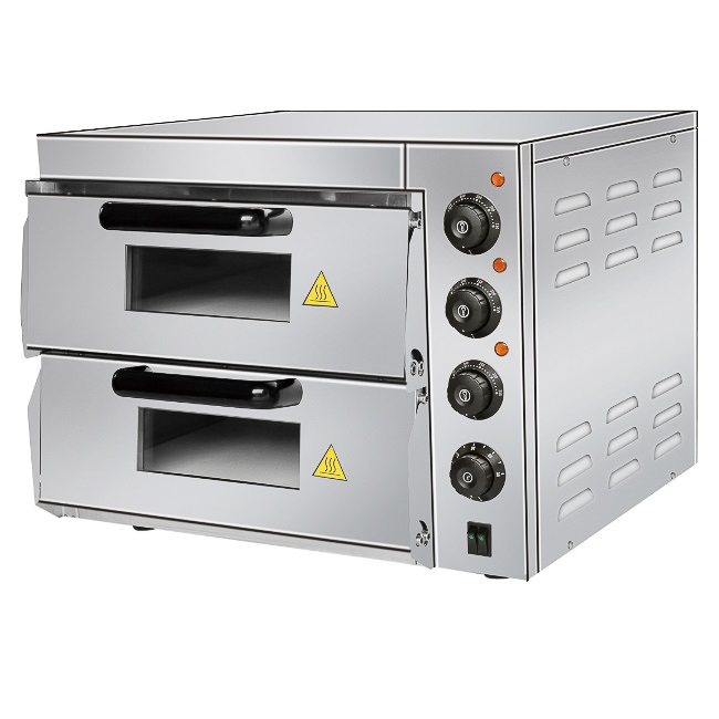 Печь для пиццы (2 яруса) HEP-2ST (Выставочный образец)