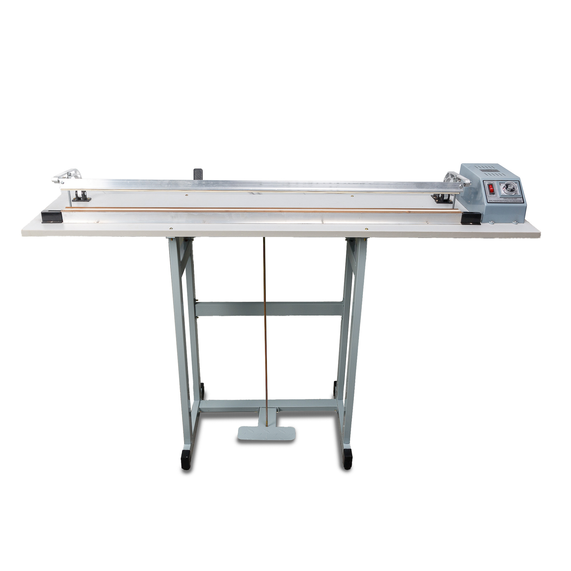 Ножной импульсный запайщик с обрезкой SFTD-1000