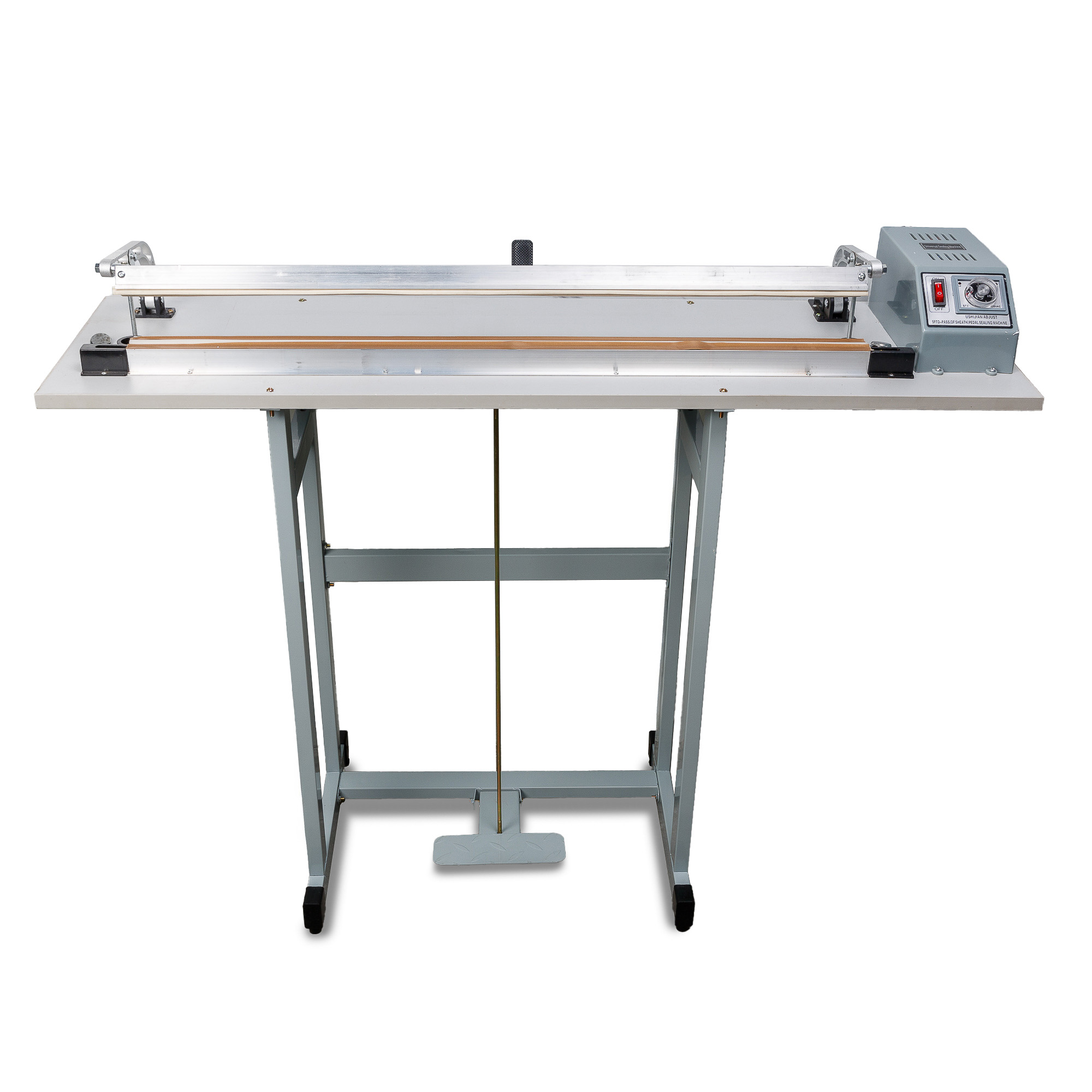 Ножной импульсный запайщик с обрезкой SFTD-800