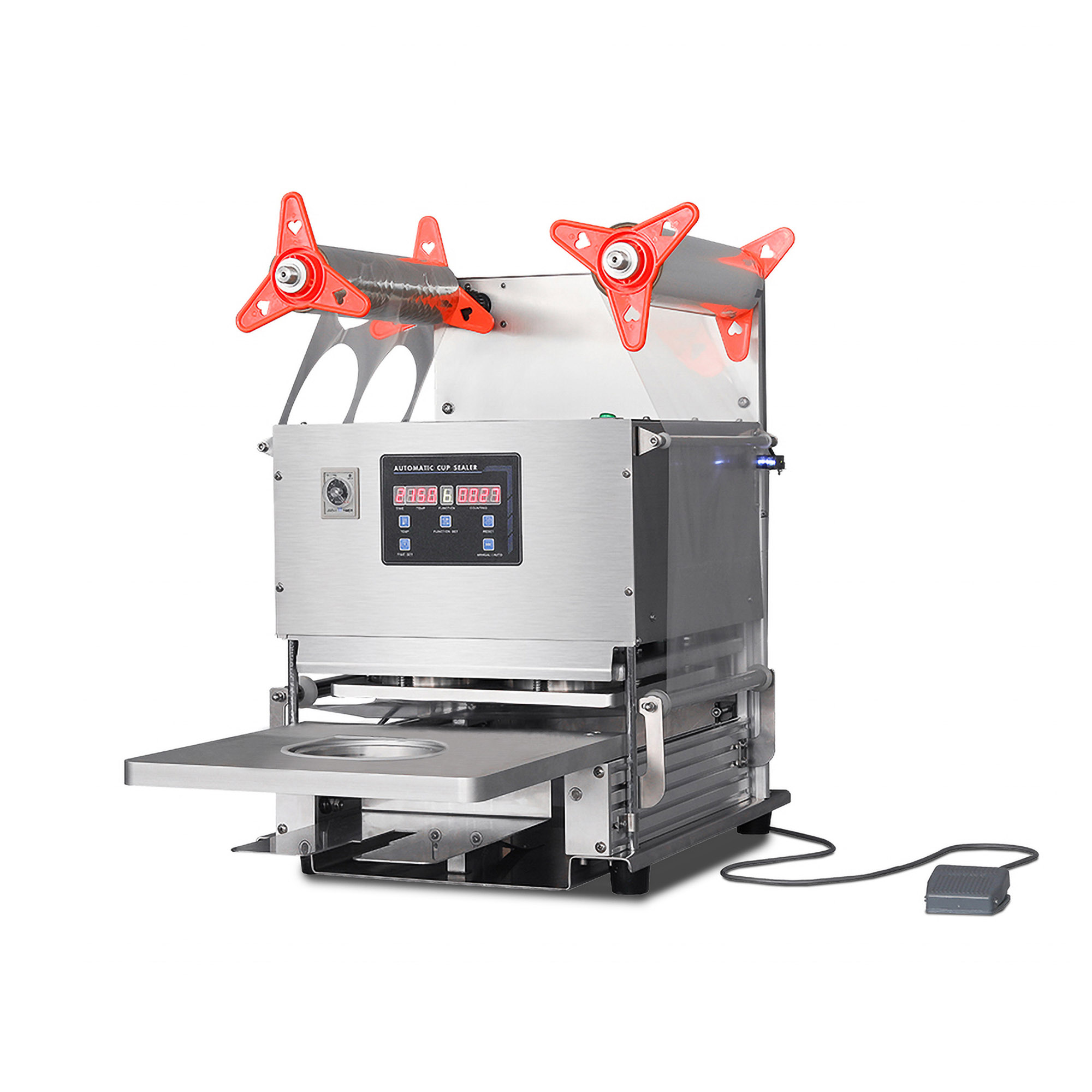 Автоматический запайщик лотков HL-95A (под стакан D-150 мм)