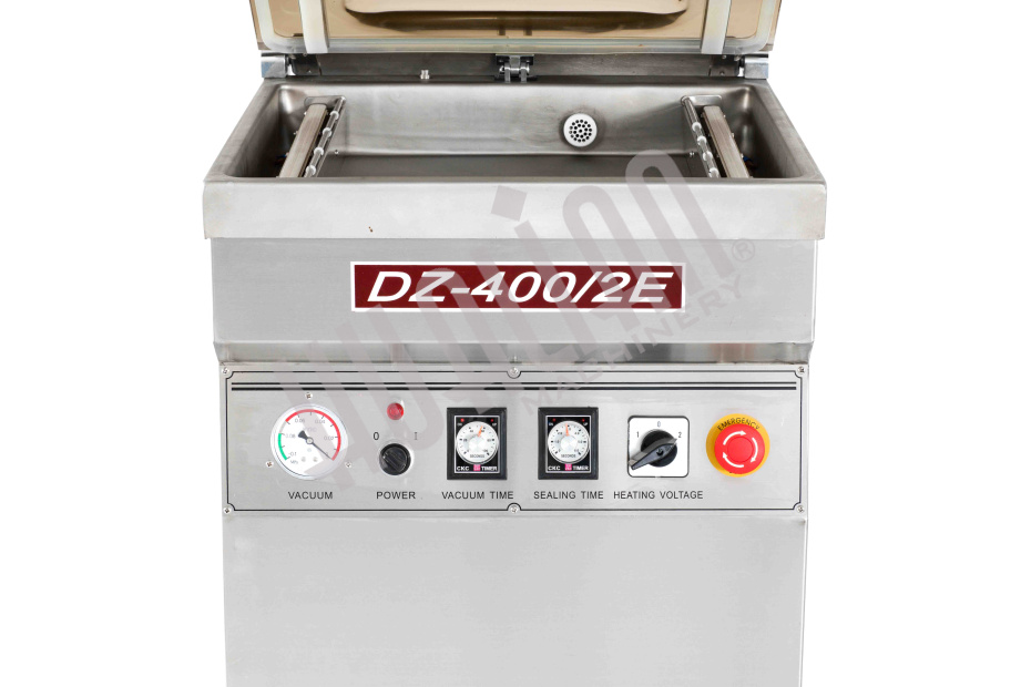 Напольный вакуумный упаковщик DZ-400/2E (нерж.) Hualian - Купить с доставкой по всей России - 3