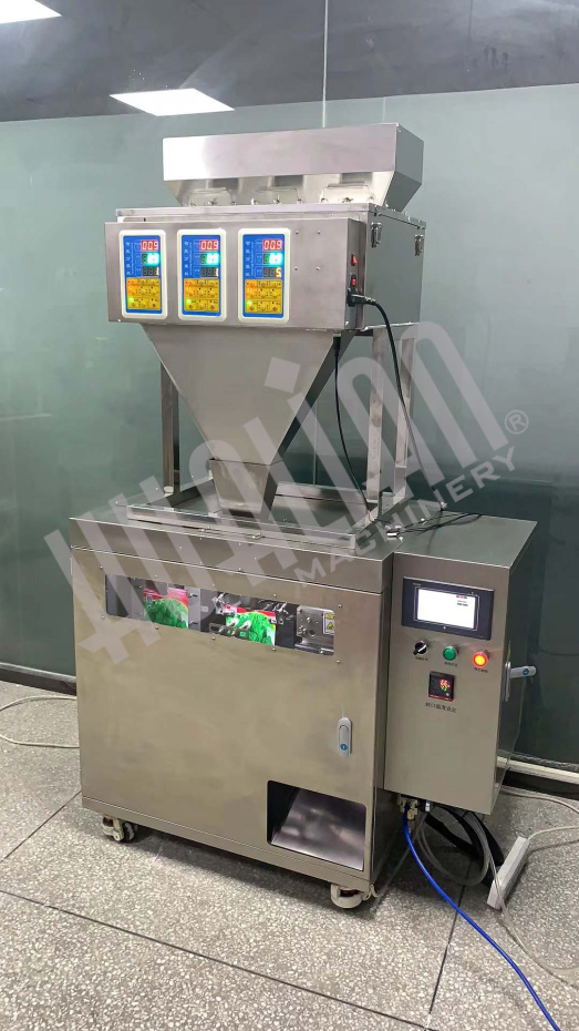 Мини дой-пак линия с весовым дозатором HLDX-500 Hualian - Купить с доставкой по всей России - 4