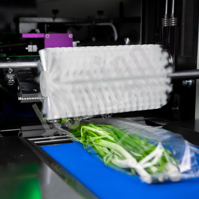 Горизонтальная упаковочная машина DXDZ-450XD (лент. S 200, рег. форм., S 400mm, L 130-450, H 80) Hualian - Купить с доставкой по всей России - 5