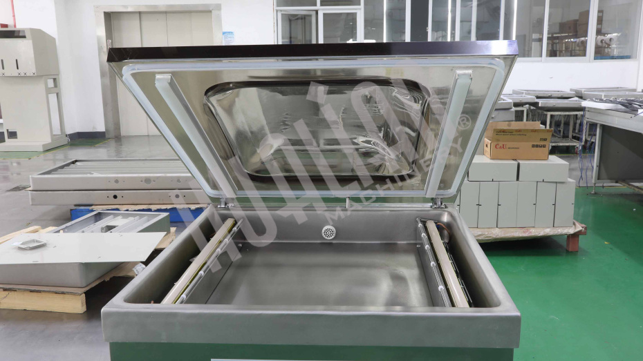 Напольный вакуумный упаковщик DZQ-500/2E (нерж., газ) Hualian - Купить с доставкой по всей России - 11