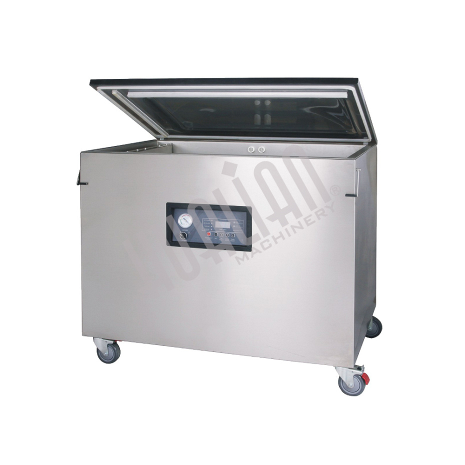 Напольный вакуумный упаковщик DZQ-1000/2L (нерж., газ) Hualian - Купить с доставкой по всей России