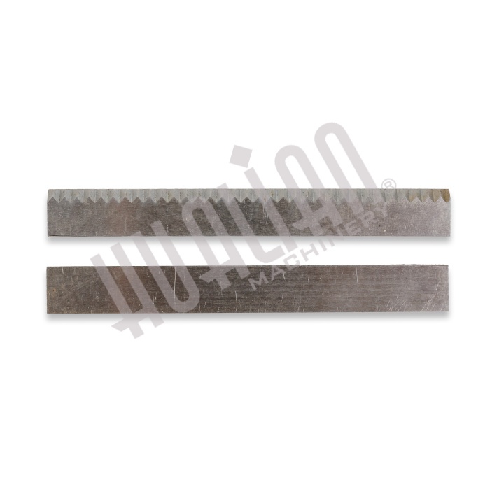 Комплект ножей (1 нож+1 ответная часть, зигзаг) для DXDK-40II Hualian - Купить с доставкой по всей России