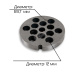 Решетка для мясорубки TT-12 12 мм Hualian - Купить с доставкой по всей России - 5