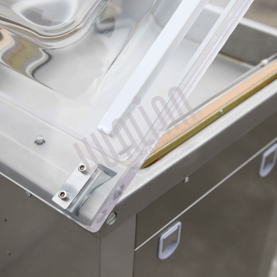 Настольный вакуумный упаковщик DZQ-400/2T (нерж., обрезка) Hualian - Купить с доставкой по всей России - 3