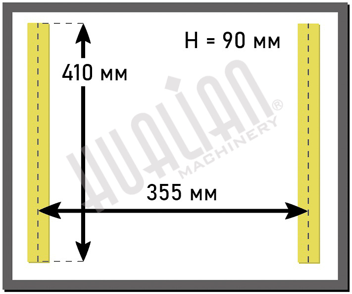 Напольный вакуумный упаковщик HVC-410F/2A-G (нерж., газ)  Hualian - Купить с доставкой по всей России - 4