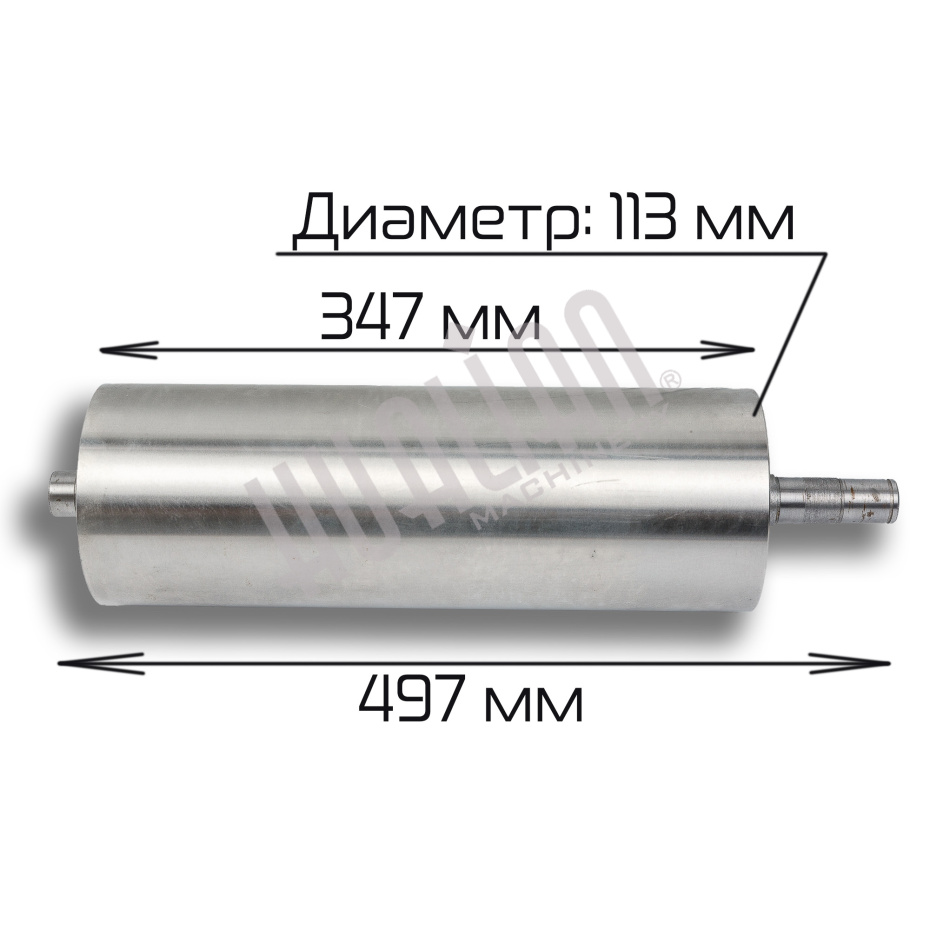 Валки тестораскаточные для YP-350 (нерж., комплект из 2 шт) Hualian - Купить с доставкой по всей России - 5