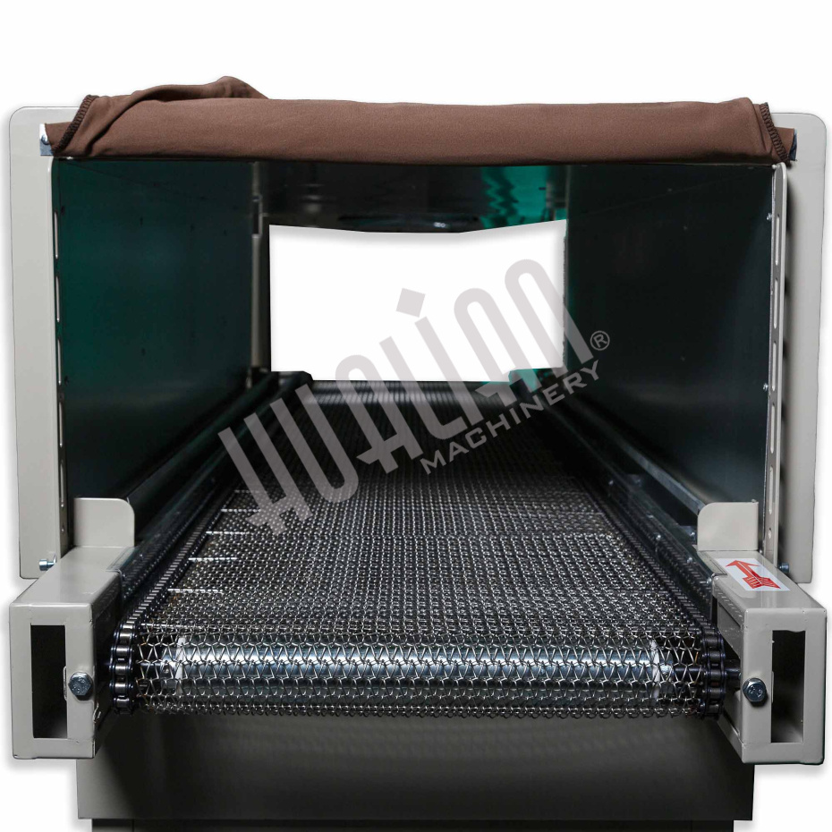 Термоусадочный тоннель BS-6535LA для PE пленки (сетчатый конвейер) Hualian - Купить с доставкой по всей России - 4