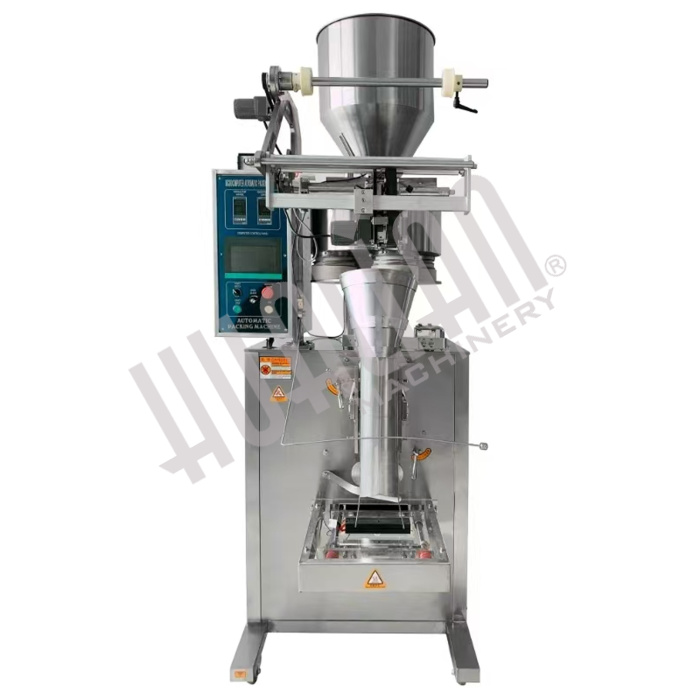 Автоматическая фасовочно-упаковочная машина DXDK-420RH-E (нерж., пакет-подушка, 900-1100 мл, W пленки 420 мм, зубч. нож) Hualian - Купить с доставкой по всей России