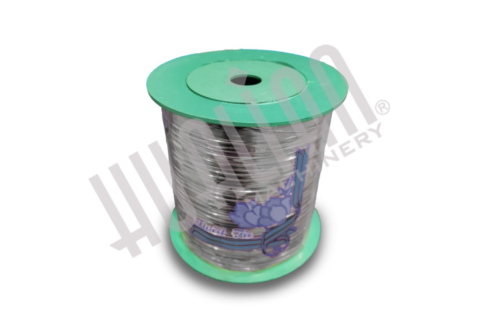 Твист лента для ZX-5-35 (450 м, 4 мм, серебристая) Hualian - Купить с доставкой по всей России