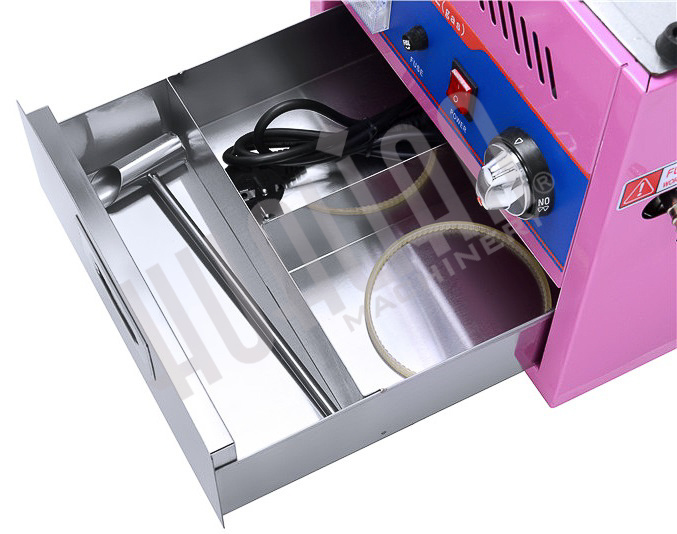 Аппарат для производства сахарной ваты HEC-03C (с тележкой) Hualian - Купить с доставкой по всей России - 2