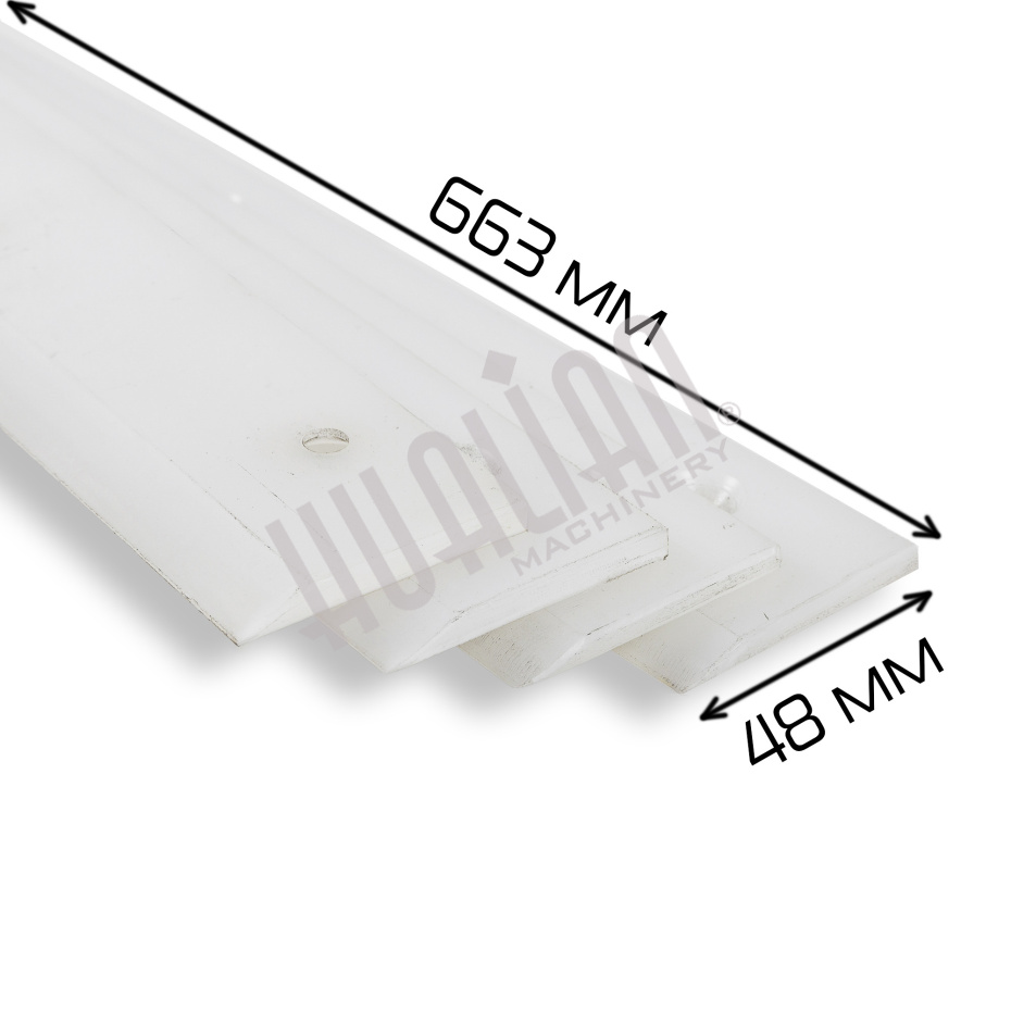 Комплект скребков для YP-650 (2 верхних и 2 нижних) Hualian - Купить с доставкой по всей России - 5