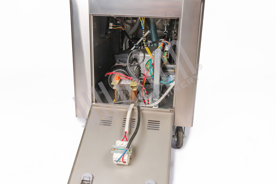 Напольная двухкамерная вакуум-упаковочная машина DZ-500/2SB SS (нерж.) Hualian - Купить с доставкой по всей России - 10