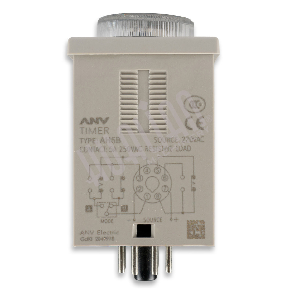Реле времени AH5B 1,5 sec для BSF/BSL Hualian - Купить с доставкой по всей России - 2
