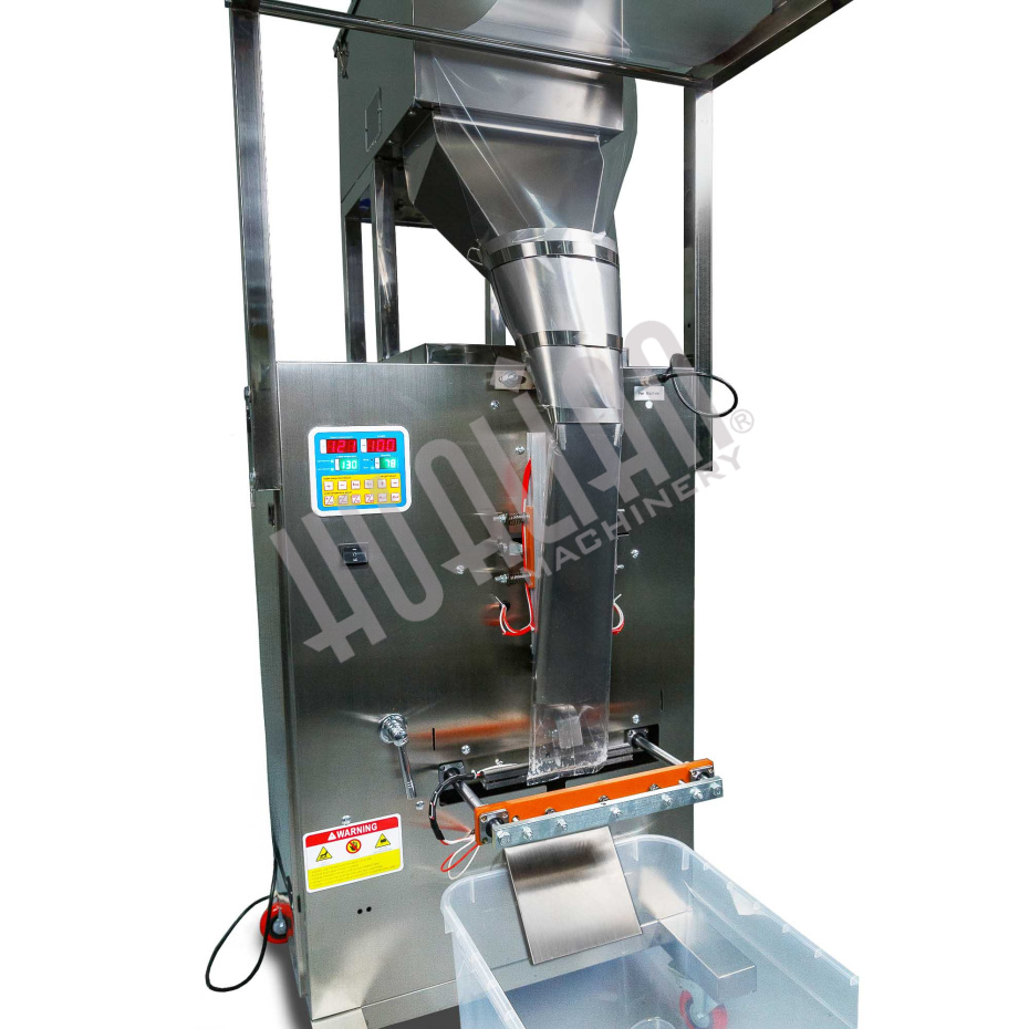 Автоматическая фасовочно-упаковочная машина DXDK-1000 NEW (пакет подушка, ширина пленки 300 мм, фотодатчик) Hualian - Купить с доставкой по всей России - 24