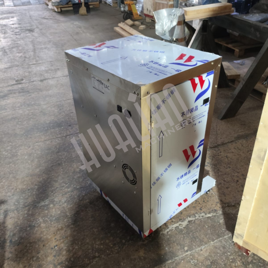 Автоматическая фасовочно-упаковочная машина DXDK-1000 NEW (Выставочный образец) (пакет-подушка,W пленки 300 м Hualian - Купить с доставкой по всей России - 11