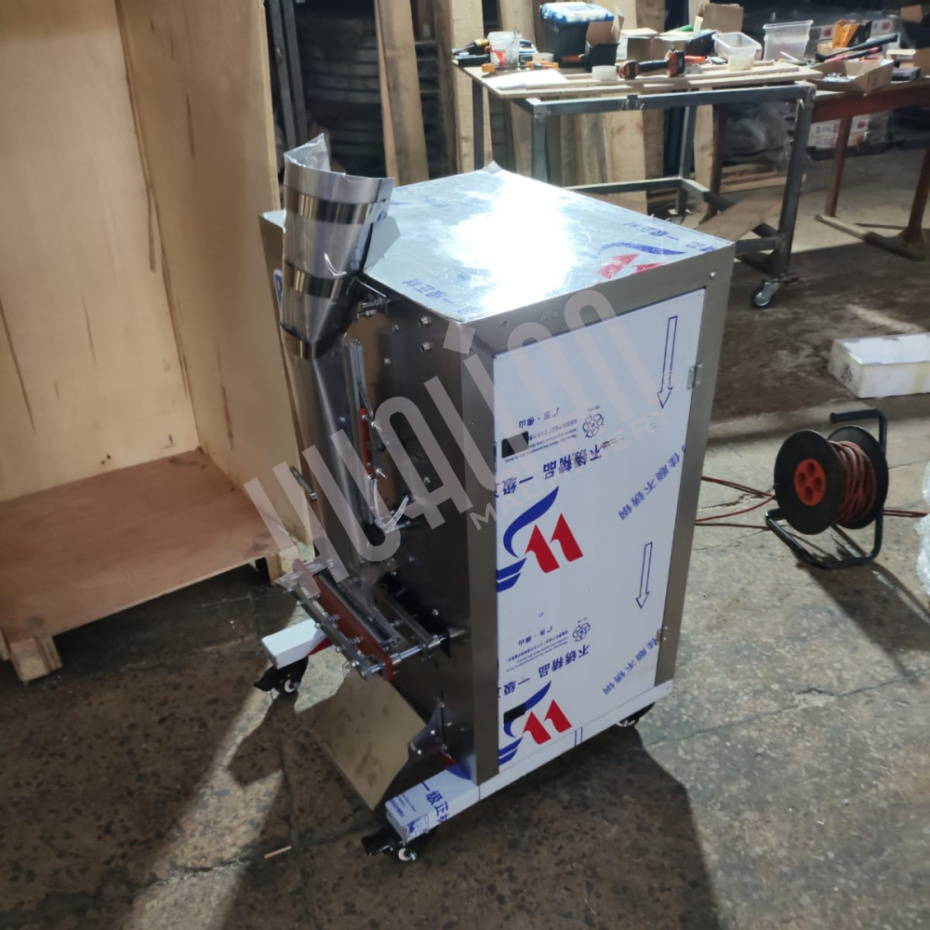 Автоматическая фасовочно-упаковочная машина DXDK-1000 NEW (Выставочный образец) (пакет-подушка,W пленки 300 м Hualian - Купить с доставкой по всей России - 10