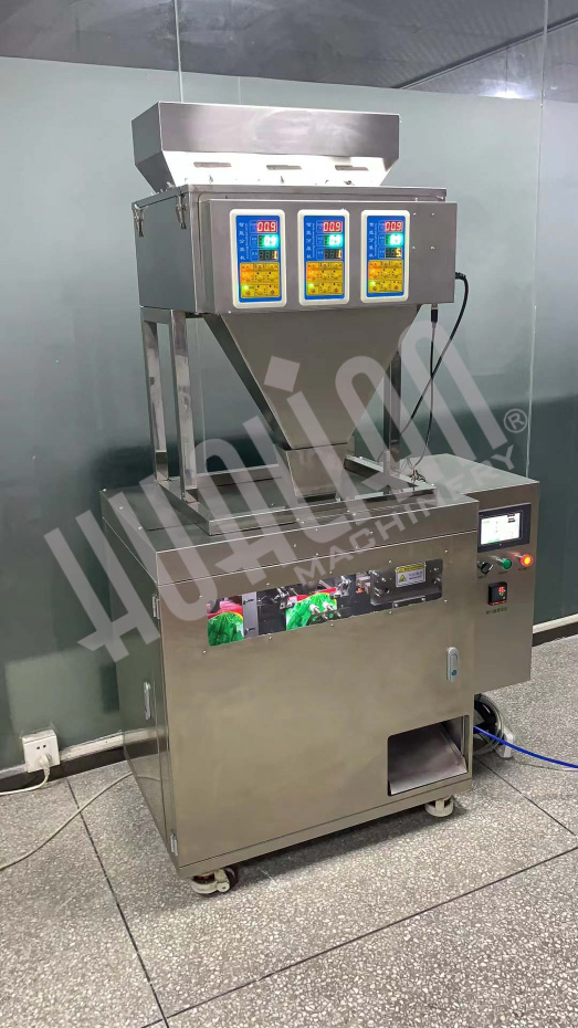 Мини дой-пак линия с весовым дозатором HLDX-500 Hualian - Купить с доставкой по всей России - 5