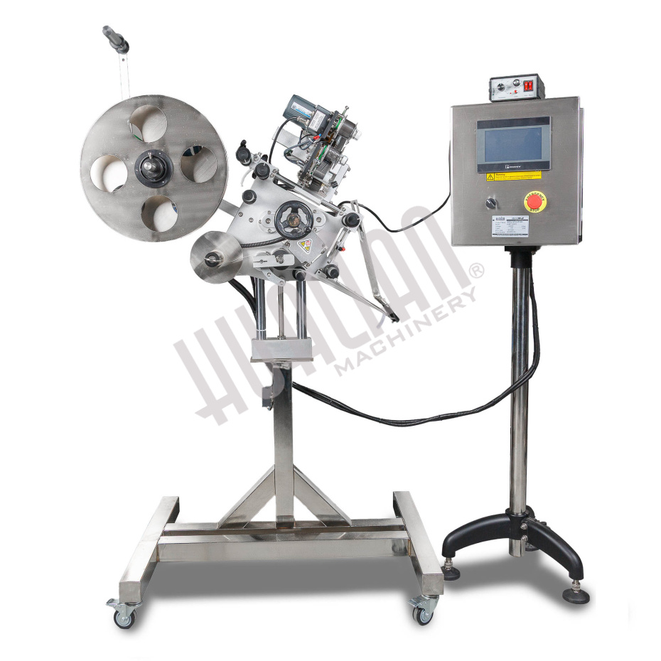 Автоматический этикетировщик для плоских поверхностей с датером HLMT-220TD Hualian - Купить с доставкой по всей России - 2