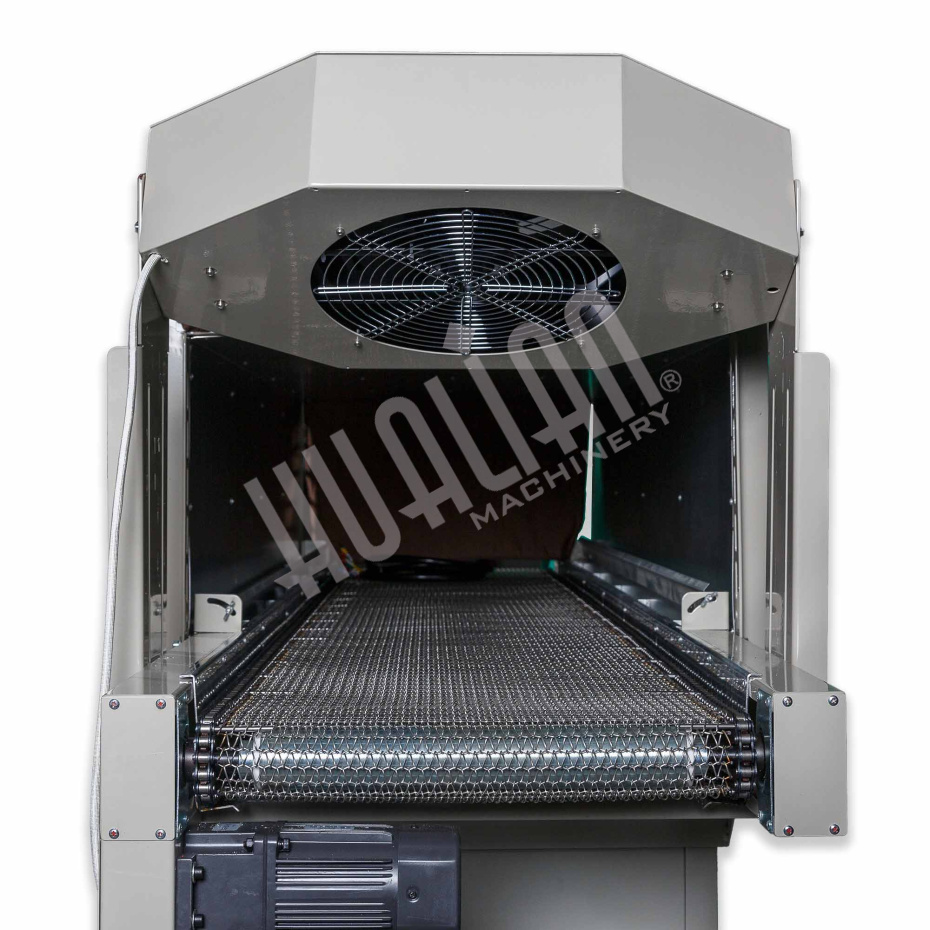 Термоусадочный тоннель BS-6535LA для PE пленки (сетчатый конвейер) Hualian - Купить с доставкой по всей России - 11