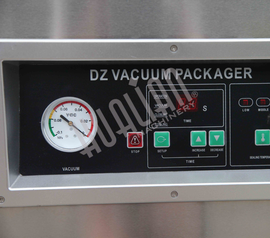 Напольный вакуумный упаковщик DZQ-500/2F (нерж.) Hualian - Купить с доставкой по всей России - 3