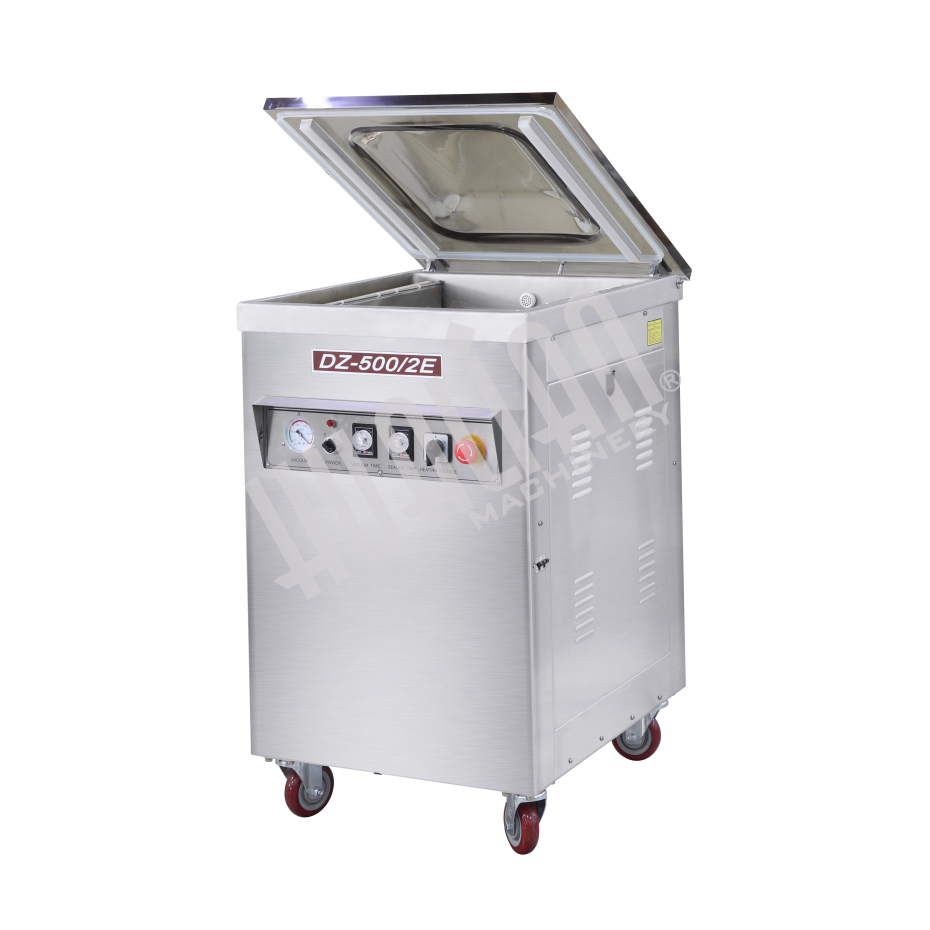 Напольный вакуумный упаковщик DZQ-500/2E (нерж., газ) Hualian - Купить с доставкой по всей России