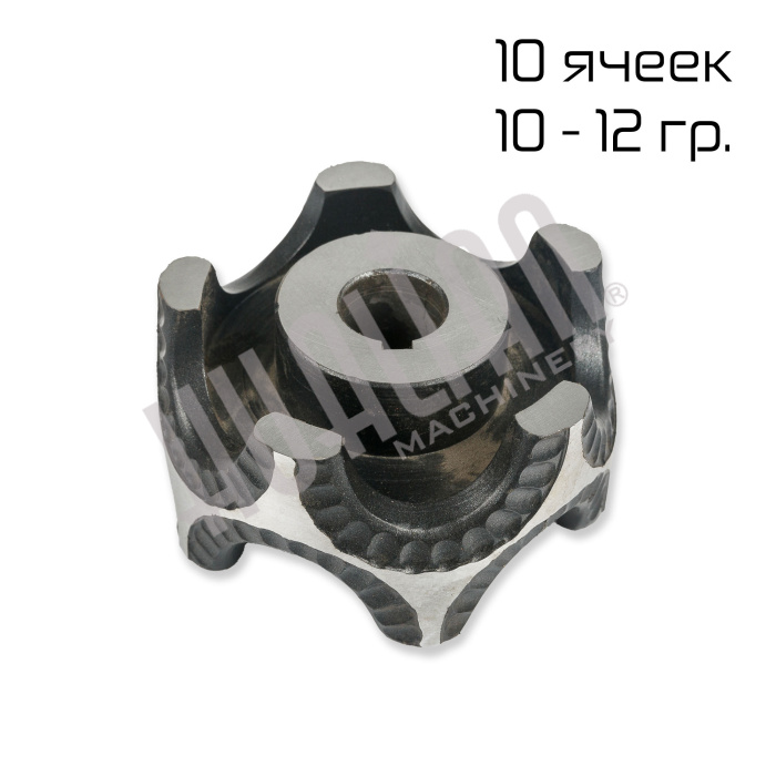 Матрица формующая для JGL-135-5B ( 10 ячеек 10-12 гр.,100*52*10, волнистый край) Hualian - Купить с доставкой по всей России